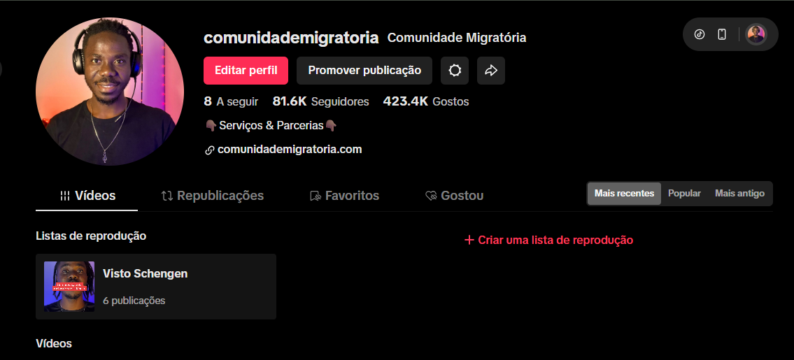 Comunidade Migratória